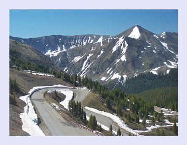 Cottonwood Pass -
          Sawatch Range - Colorado