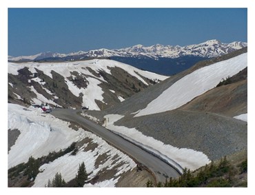 Cottonwood Pass -
          Sawatch Range - Colorado