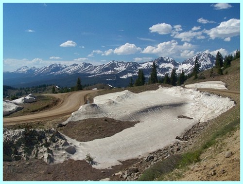 Cottonwood Pass, Sawatch
                        Range, west side