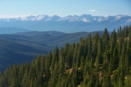 Sawatch Range
                                  from north side of Cumberland Pass