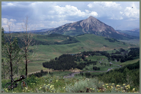 Gunsight Pass - Crested Butte area -
                          Colorado