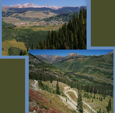 Gunsight Pass -
                                  Crested Butte area - Colorado