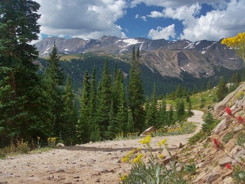 Hagerman Pass - eastern
                        approach