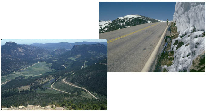 Trail Ridge Road by bicycle