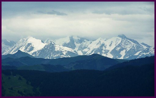 Mont Blanc from Col de l'Arpettaz