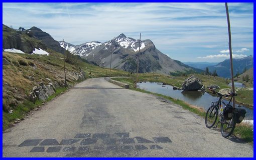 Col de Cayolle, summit