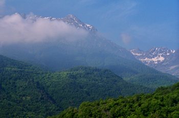 leaving San Giacomo for Colle della Fauniera