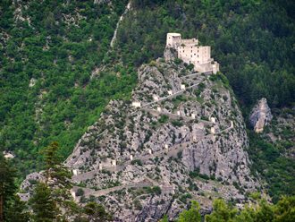 Entrevaux from Col de
                                          Felines