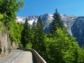 lower southern approach of Col du Glandon