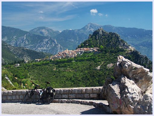 St
                          Agnes from Col de Madone