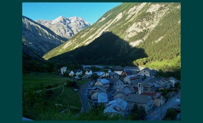 la Condamine from road to Tunnel du Parpaillon