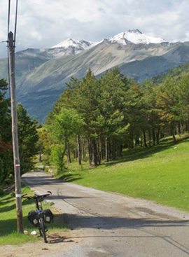 top of Col St Michel de Leger