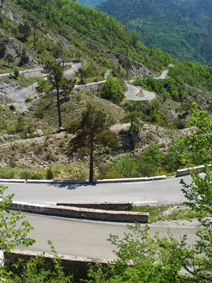 Col Ste Roche, approach from Luceram