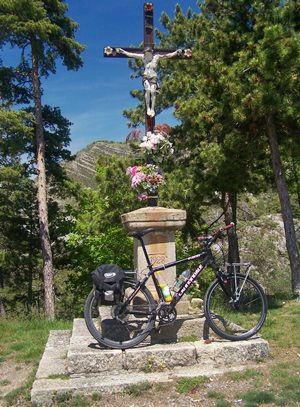 Col Ste Roche, summit