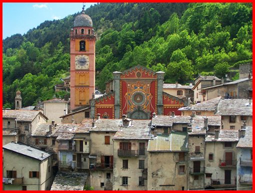 Tende from
below cemetery