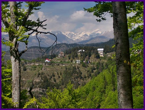 Peira Cava
                              from southern approach to Col de Turini